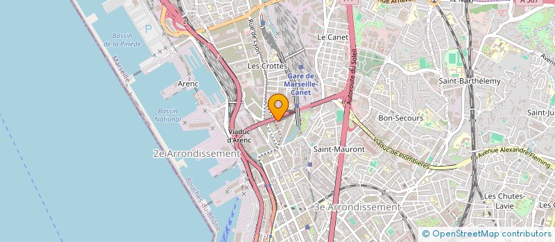 localisation de l'entreprise MADAME LAETITIA KASMI à MARSEILLE