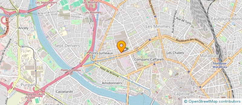 localisation de l'entreprise MADAME LAETITIA KASSI  TOULOUSE