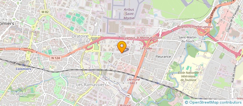 localisation de l'entreprise MADAME LAETITIA KECHOURI à TOULOUSE