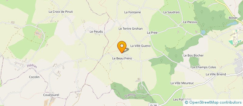 localisation de l'entreprise MADAME LAETITIA KERBELLEC  LAMBALLE-ARMOR