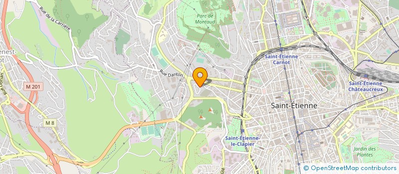 localisation de l'entreprise MADAME LAETITIA KOUTCHOUK à SAINT-ETIENNE