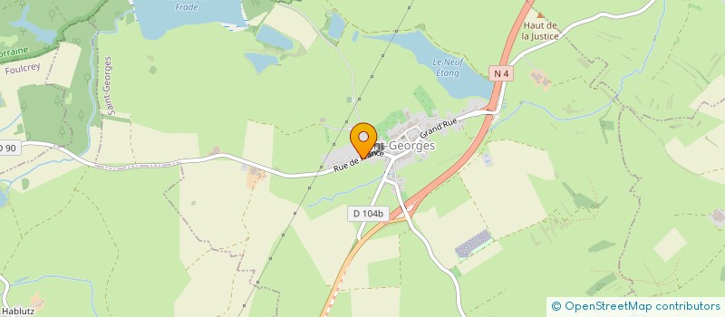 localisation de l'entreprise MADAME LAETITIA KRIEGER  SAINT-GEORGES