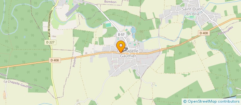 localisation de l'entreprise MADAME LAETITIA KRUPENNINCK  LA CHAPELLE-GAUTHIER