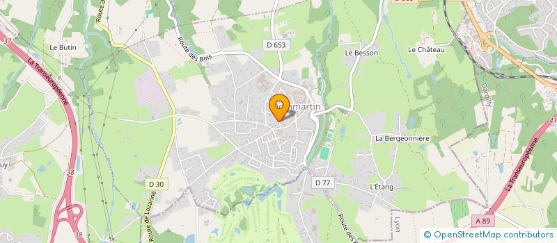 localisation de l'entreprise MADAME LAETITIA LABE  DOMMARTIN