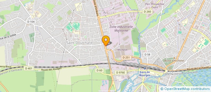 localisation de l'entreprise MADAME LAETITIA LABROUSSE  SAINT-DOULCHARD