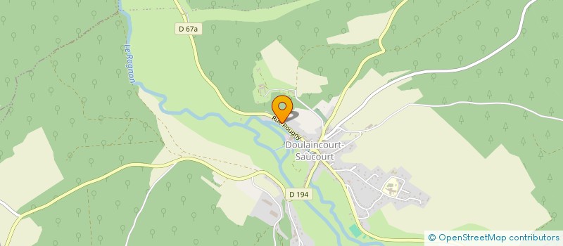 localisation de l'entreprise MADAME LAETITIA LADIER à DOULAINCOURT-SAUCOURT