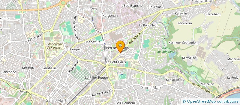 localisation de l'entreprise MADAME LAETITIA LAFOND à BREST