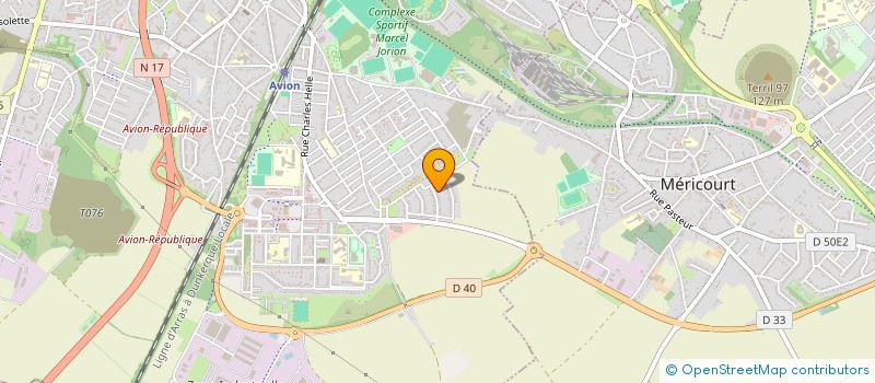 localisation de l'entreprise MADAME LAETITIA LAGACHE  AVION