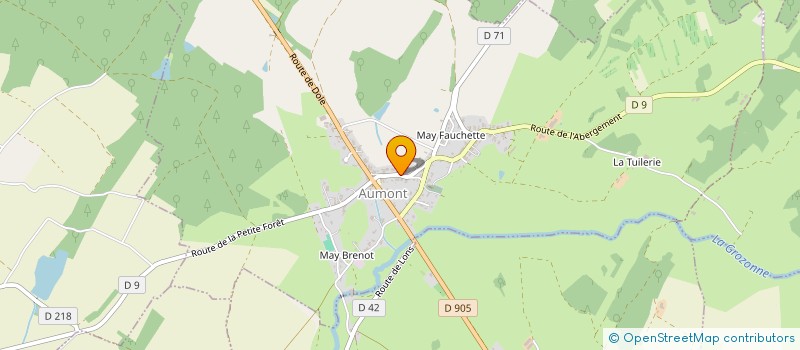 localisation de l'entreprise MADAME LAETITIA LAGARDE  BRAINANS