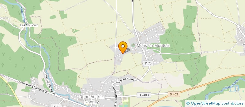 localisation de l'entreprise MADAME LAETITIA LAIGNEL  MONS-EN-MONTOIS