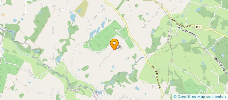 localisation de l'entreprise MADAME LAETITIA LALLEMAND  BEYSSENAC