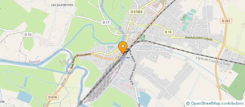 localisation de l'entreprise MADAME LAETITIA LALLET VAN BAELINGHEM  COUTRAS