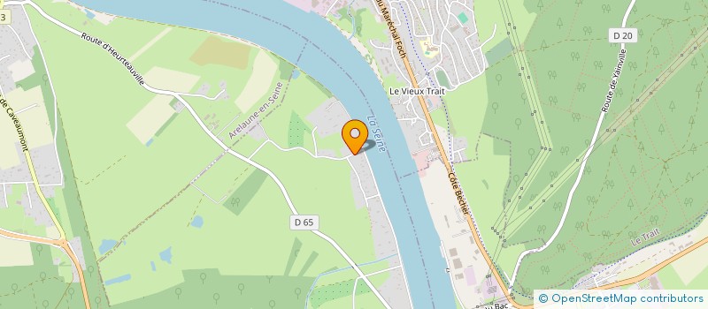 localisation de l'entreprise MADAME LAETITIA LAMBERT  HEURTEAUVILLE