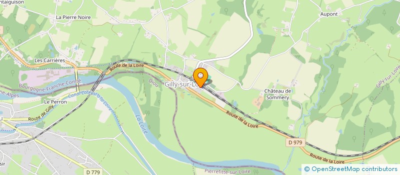 localisation de l'entreprise MADAME LAETITIA LAMBERT  GILLY-SUR-LOIRE