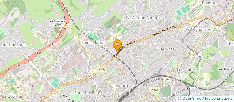localisation de l'entreprise MADAME LAETITIA LAMBOLEY à BESANCON
