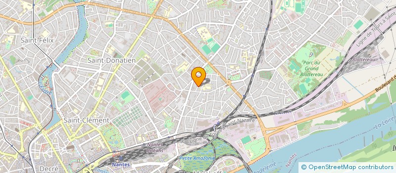 localisation de l'entreprise MADAME LAETITIA LAMY à NANTES