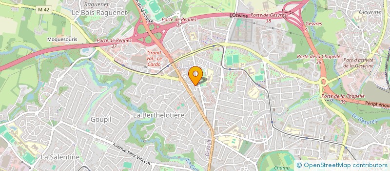 localisation de l'entreprise MADAME LAETITIA LAMY à NANTES