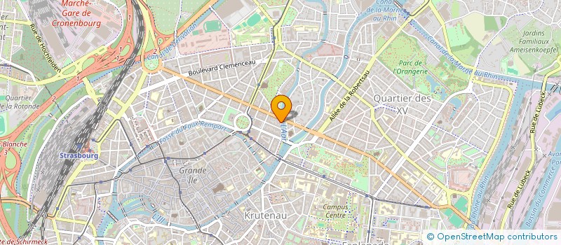localisation de l'entreprise MADAME LAETITIA LAN à STRASBOURG
