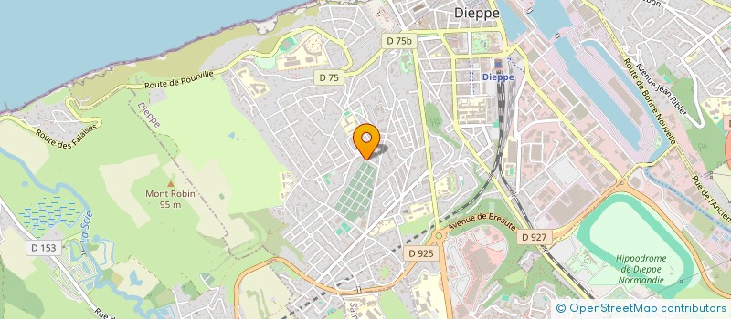 localisation de l'entreprise MADAME LAETITIA LANCHON  DIEPPE