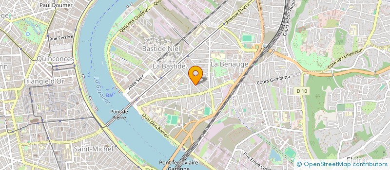 localisation de l'entreprise MADAME LAETITIA LAPORTE à BORDEAUX