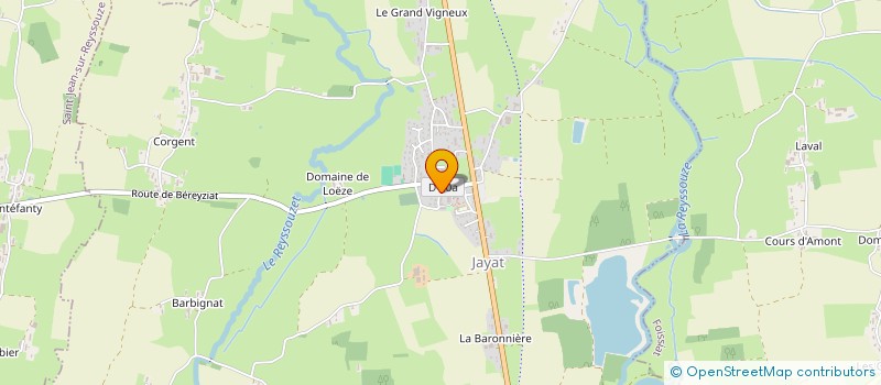 localisation de l'entreprise MADAME LAETITIA LARFEUIL  JAYAT