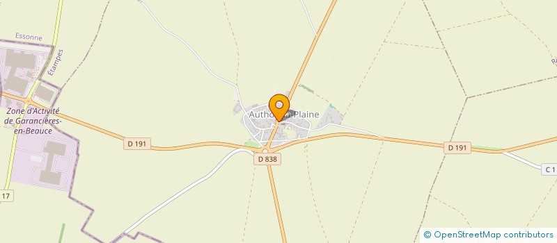 localisation de l'entreprise MADAME LAETITIA LAROCHE à AUTHON-LA-PLAINE