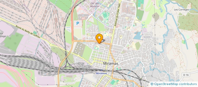 localisation de l'entreprise MADAME LAETITIA LARREGAIN à MIRAMAS