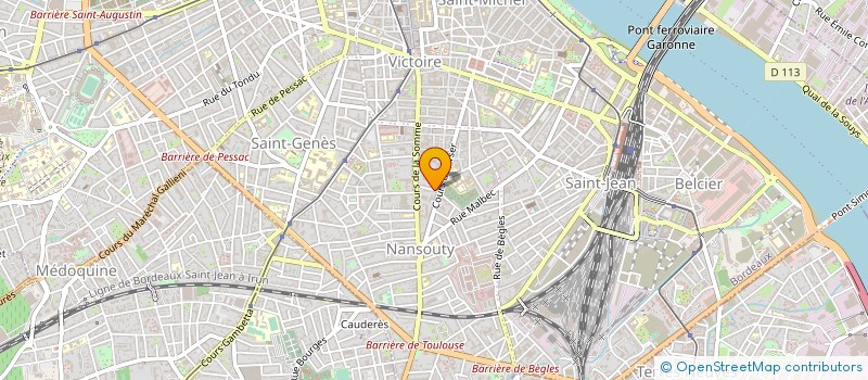 localisation de l'entreprise MADAME LAETITIA LATESTE à BORDEAUX