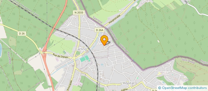 localisation de l'entreprise MADAME LAETITIA LAUNAY  CARLING