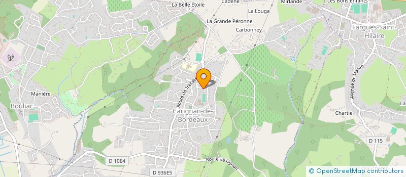 localisation de l'entreprise MADAME LAETITIA LAURENT  CARIGNAN-DE-BORDEAUX