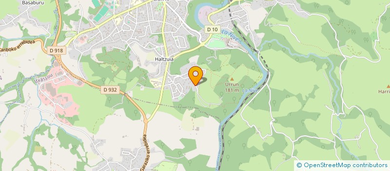 localisation de l'entreprise MADAME LAETITIA LAVAUD  BIDACHE