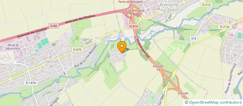 localisation de l'entreprise MADAME LAETITIA LAVIE  ETERVILLE