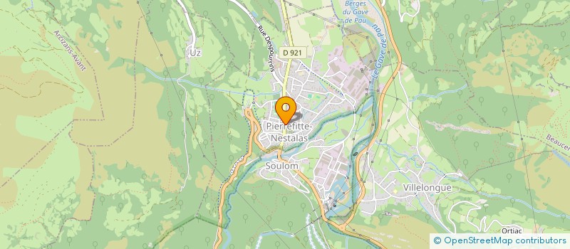 localisation de l'entreprise MADAME LAETITIA LAVIGNE  PIERREFITTE-NESTALAS