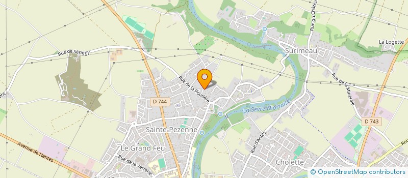 localisation de l'entreprise MADAME LAETITIA LAVOYE à NIORT