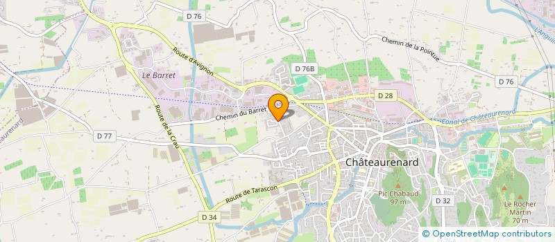 localisation de l'entreprise MADAME LAETITIA LE BER à CHATEAURENARD