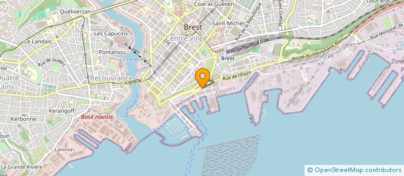 localisation de l'entreprise MADAME LAETITIA LE BOT à BREST
