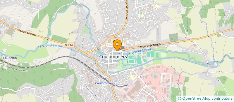 localisation de l'entreprise MADAME LAETITIA LE CORRE à COULOMMIERS
