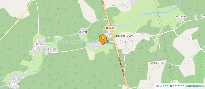 localisation de l'entreprise MADAME LAETITIA LE DIGARCHER  SAINT-LAURENT-MEDOC