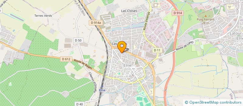 localisation de l'entreprise MADAME LAETITIA LE PRE  ELNE