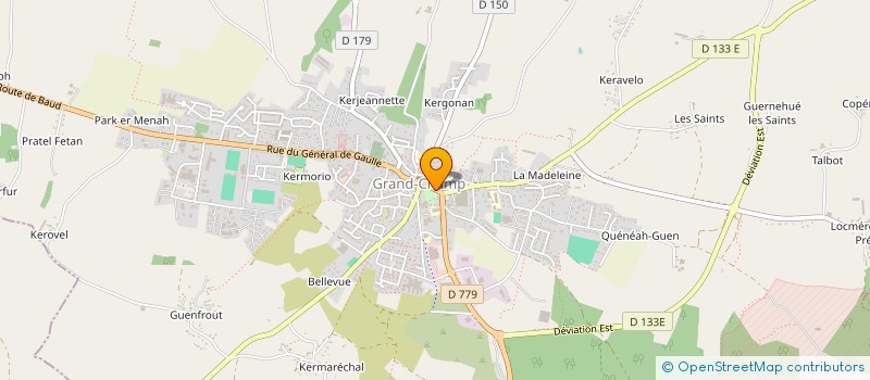 localisation de l'entreprise MADAME LAETITIA LE RET  GRAND-CHAMP