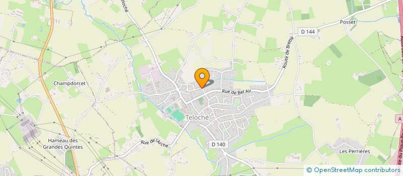 localisation de l'entreprise MADAME LAETITIA LEBLE  TELOCHE