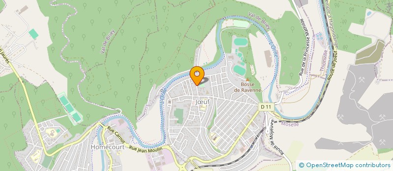 localisation de l'entreprise MADAME LAETITIA LEBLOND  JUF