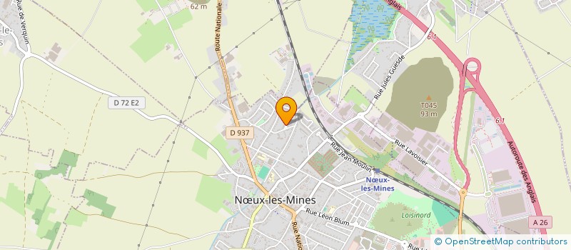 localisation de l'entreprise MADAME LAETITIA LECLERCQ  NUX-LES-MINES