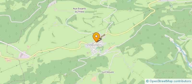 localisation de l'entreprise MADAME LAETITIA LECLERE  COURTEFONTAINE