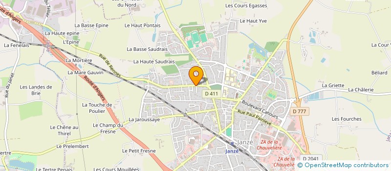 localisation de l'entreprise MADAME LAETITIA LECLERE  CUGAND