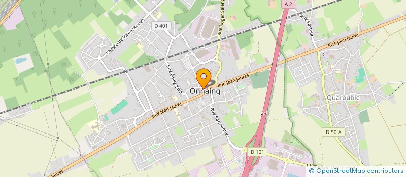 localisation de l'entreprise MADAME LAETITIA LECROART  ONNAING