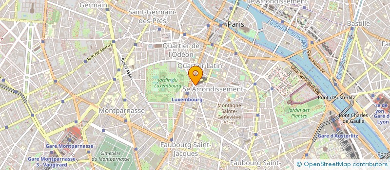 localisation de l'entreprise MADAME LAETITIA LEFEBVRE  PARIS