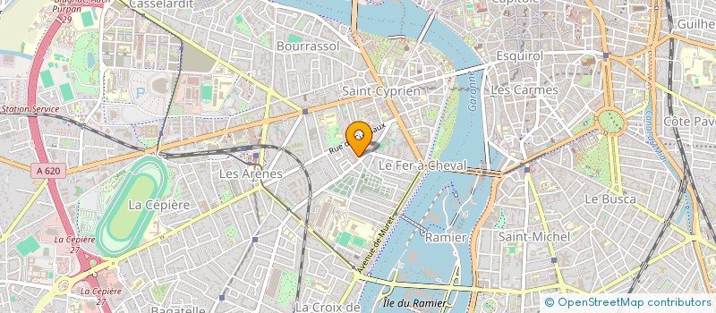 localisation de l'entreprise MADAME LAETITIA LEFEBVRE à TOULOUSE