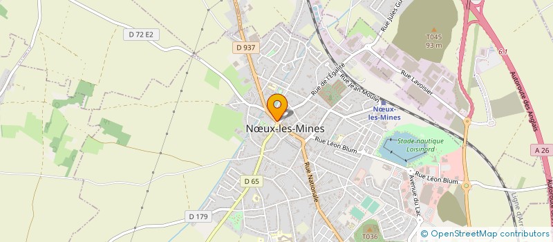 localisation de l'entreprise MADAME LAETITIA LEFETZ  NUX-LES-MINES