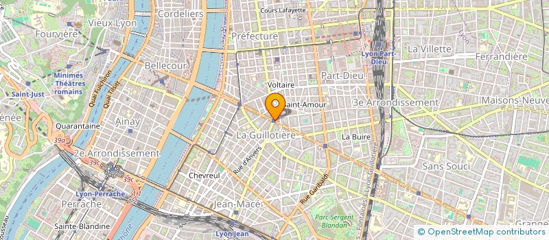 localisation de l'entreprise MADAME LAETITIA LEFEVRE  LYON